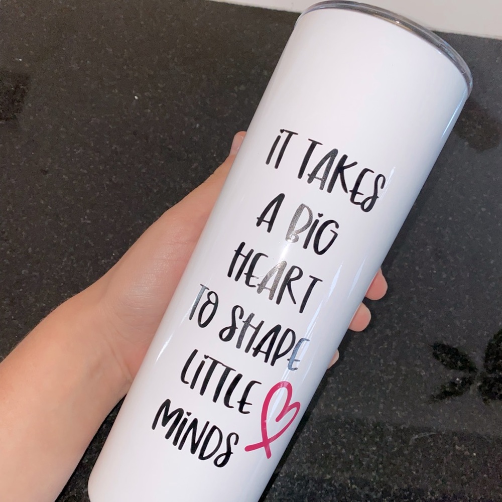 Coffee Tumbler! Personalization available.